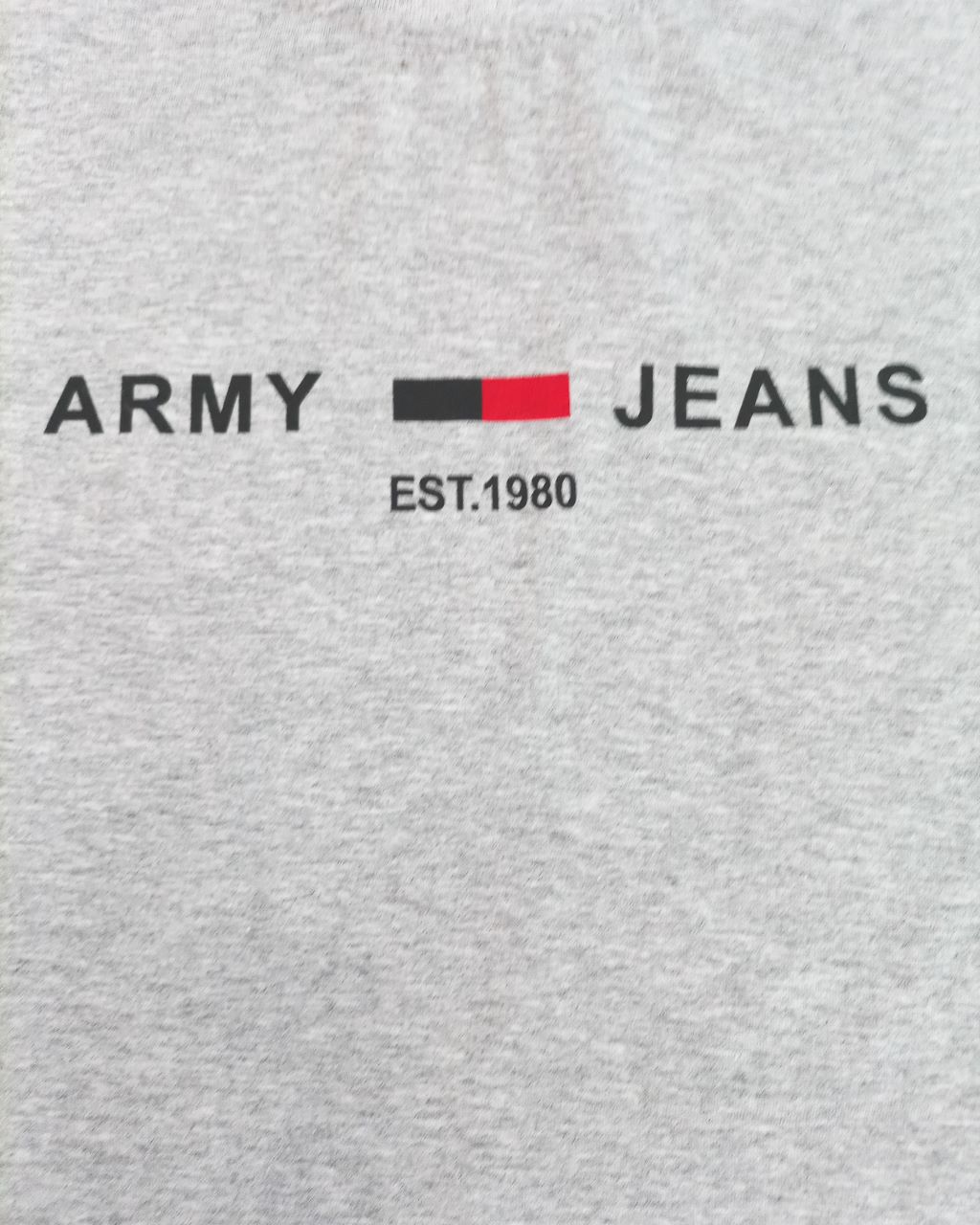 T-shirt męski militarny - Army Jeans zdjęcie 1