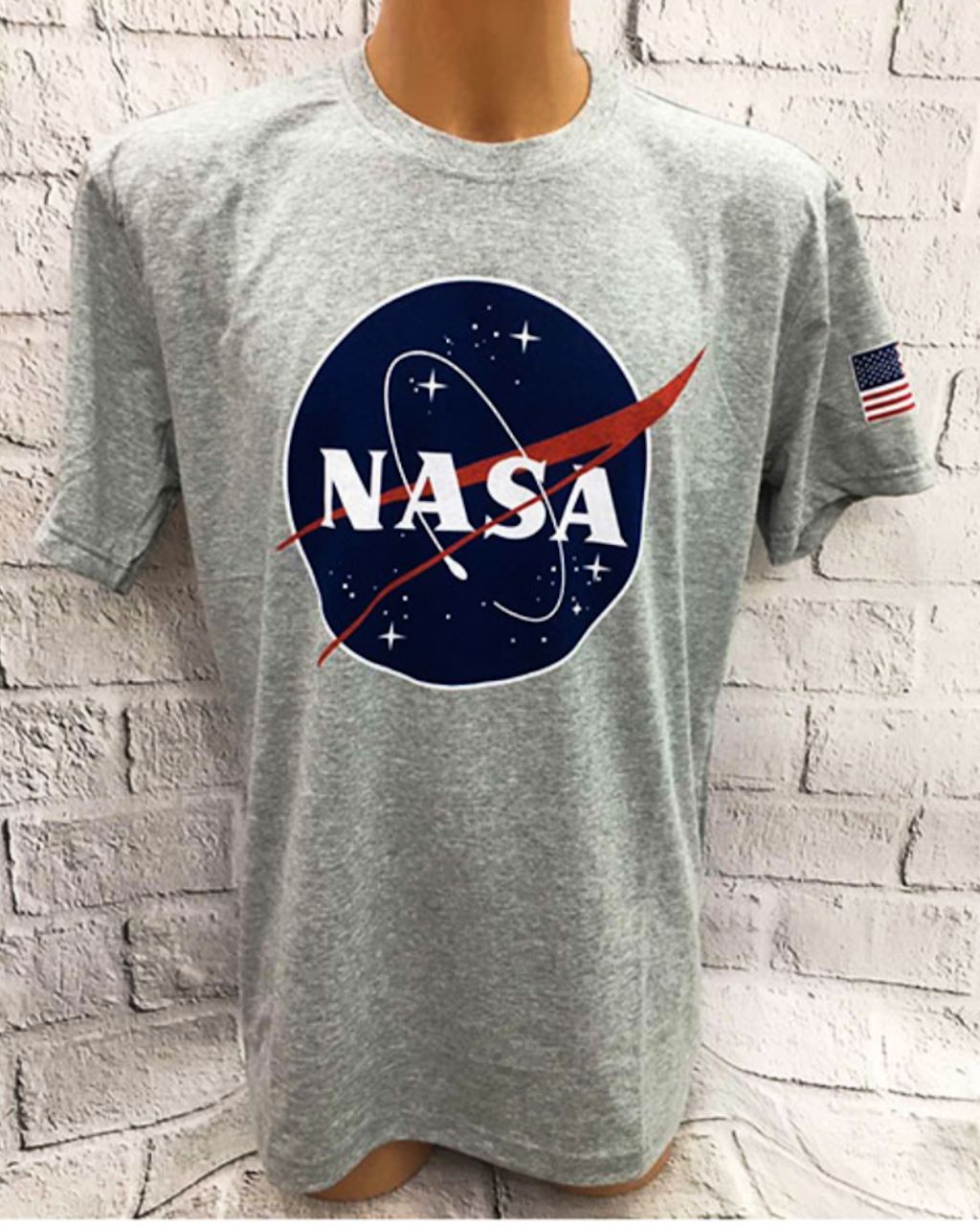 męski T-shirt NASA zdjęcie 1