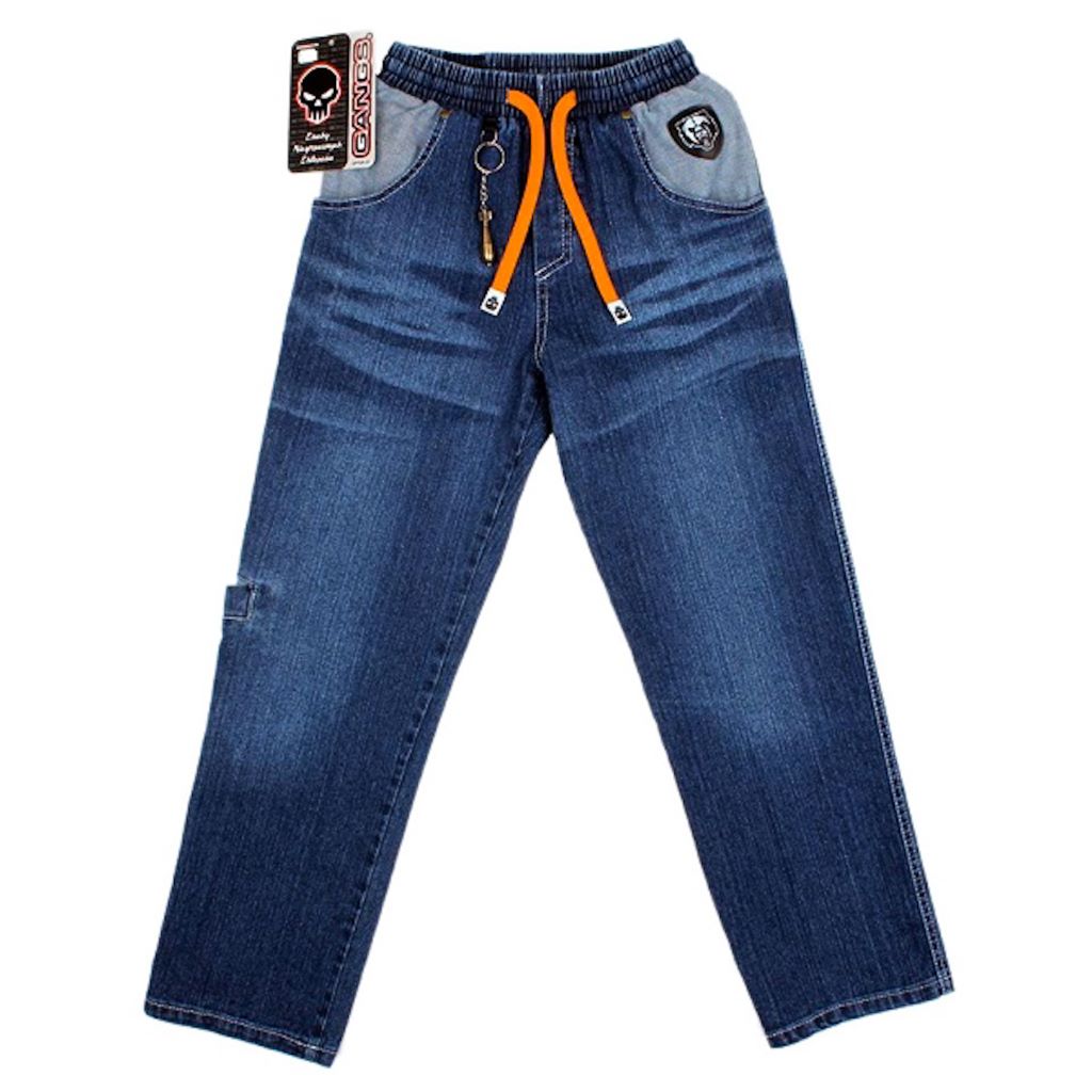 spodnie jeansowe z kolekcji Wojtek - GANGS zdjęcie 1