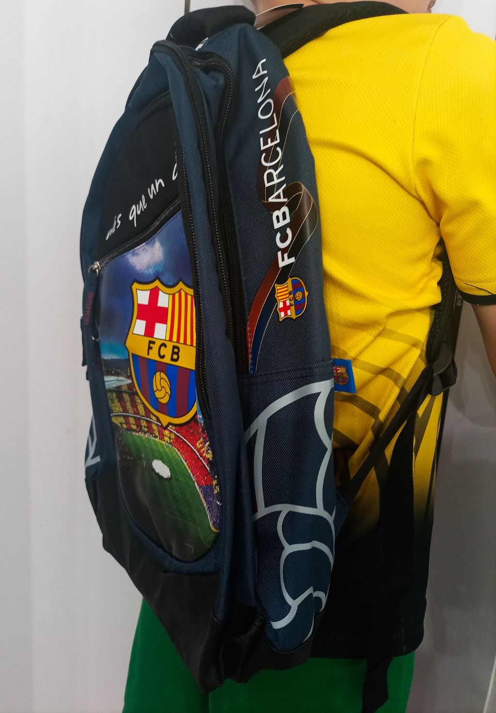 czterokomorowy plecak szkolny FC Barcelona zdjęcie 2
