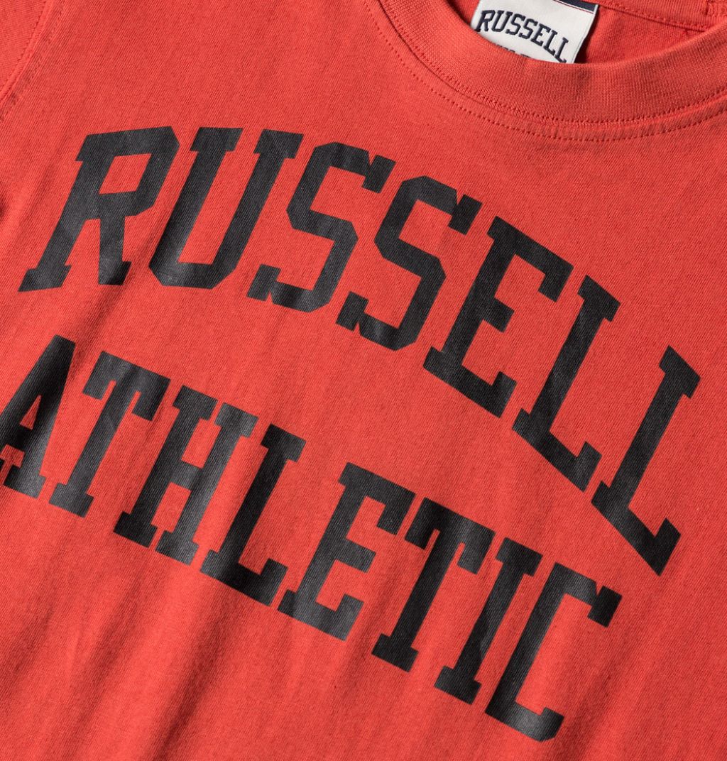 T-shirt z nadrukiem na froncie - Russell Athletic zdjęcie 2